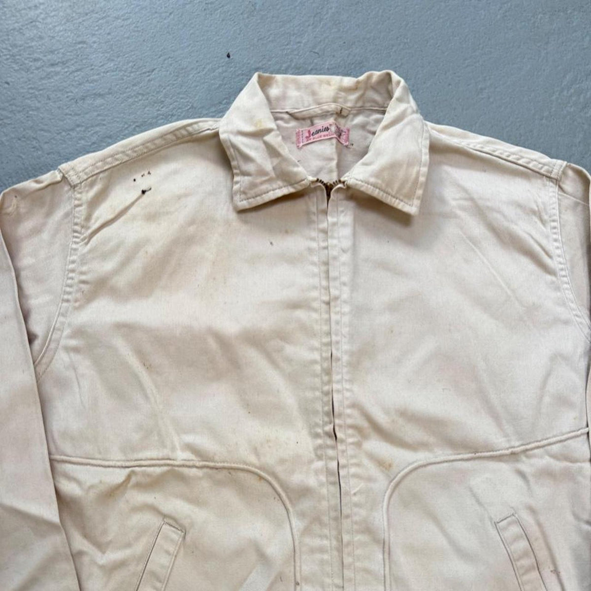 1950s Jeanies By Blue Bell Twill Jacket | L