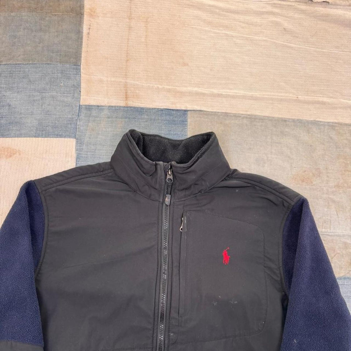 2000s Polo Ralph Lauren Colorblock Fleece Jacket | M