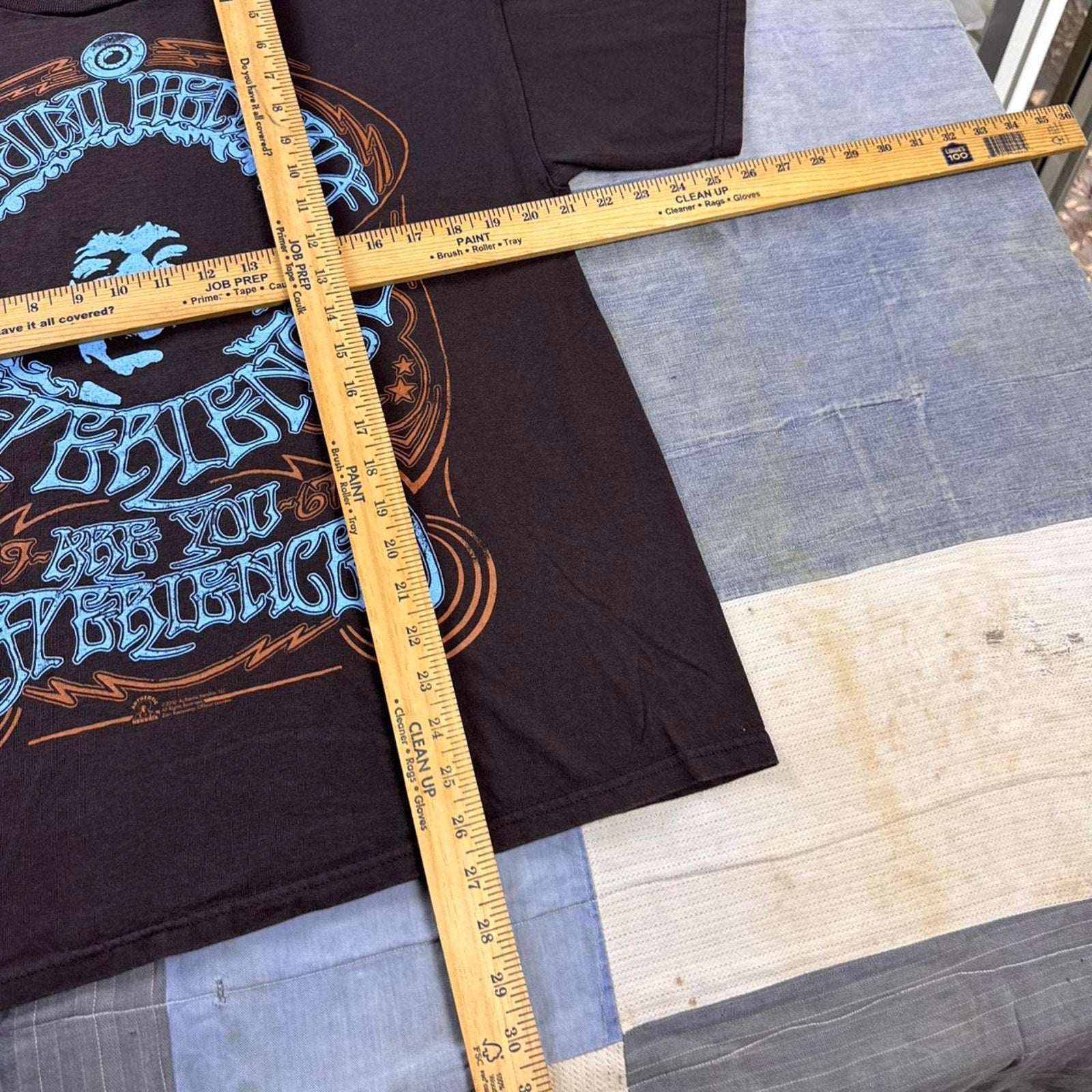 2000s Brown jimmy hendrix tee | Large