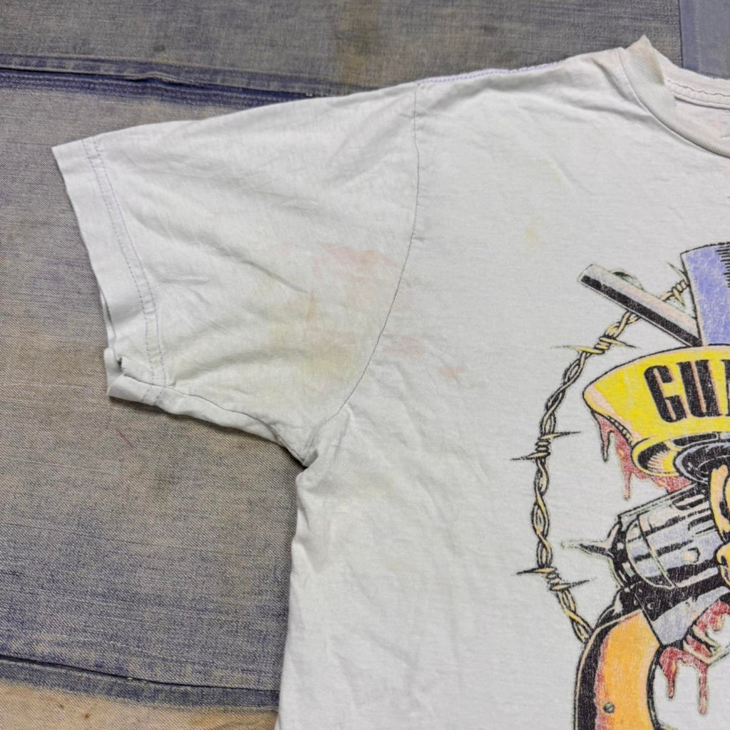 2005 Guns N Roses blue band tee | Medium