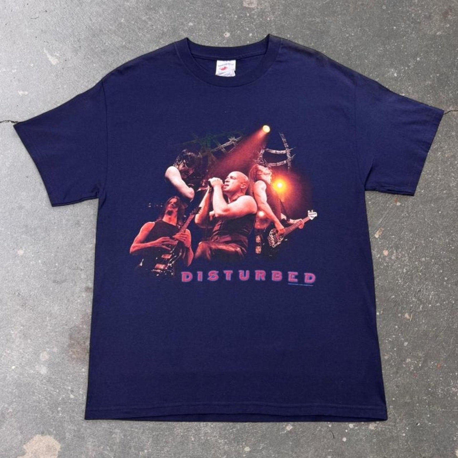 2003 Disturbed Believe Tour Double Sided Band Tee | Large