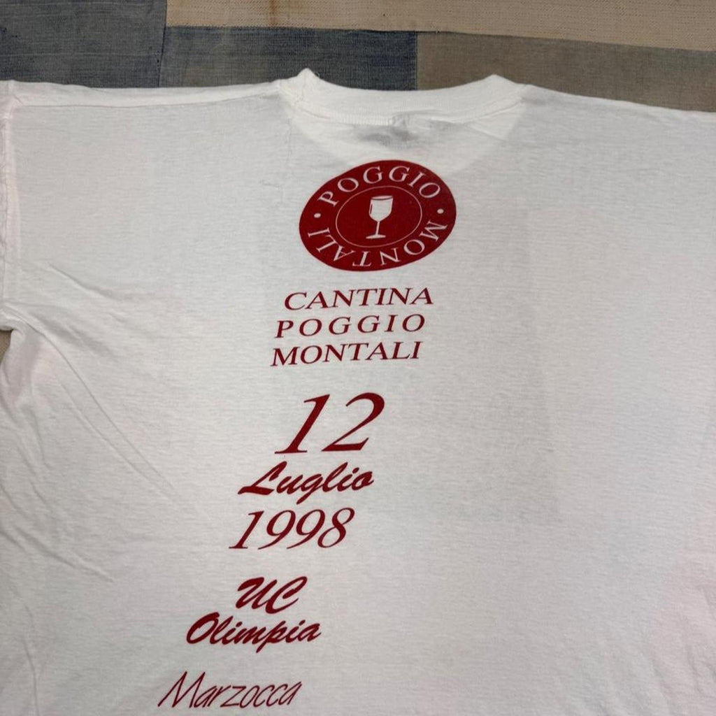 1998 Senigallia Italy Un Estate Al Mare Beach Tourism Graphic Tee | Extra Large