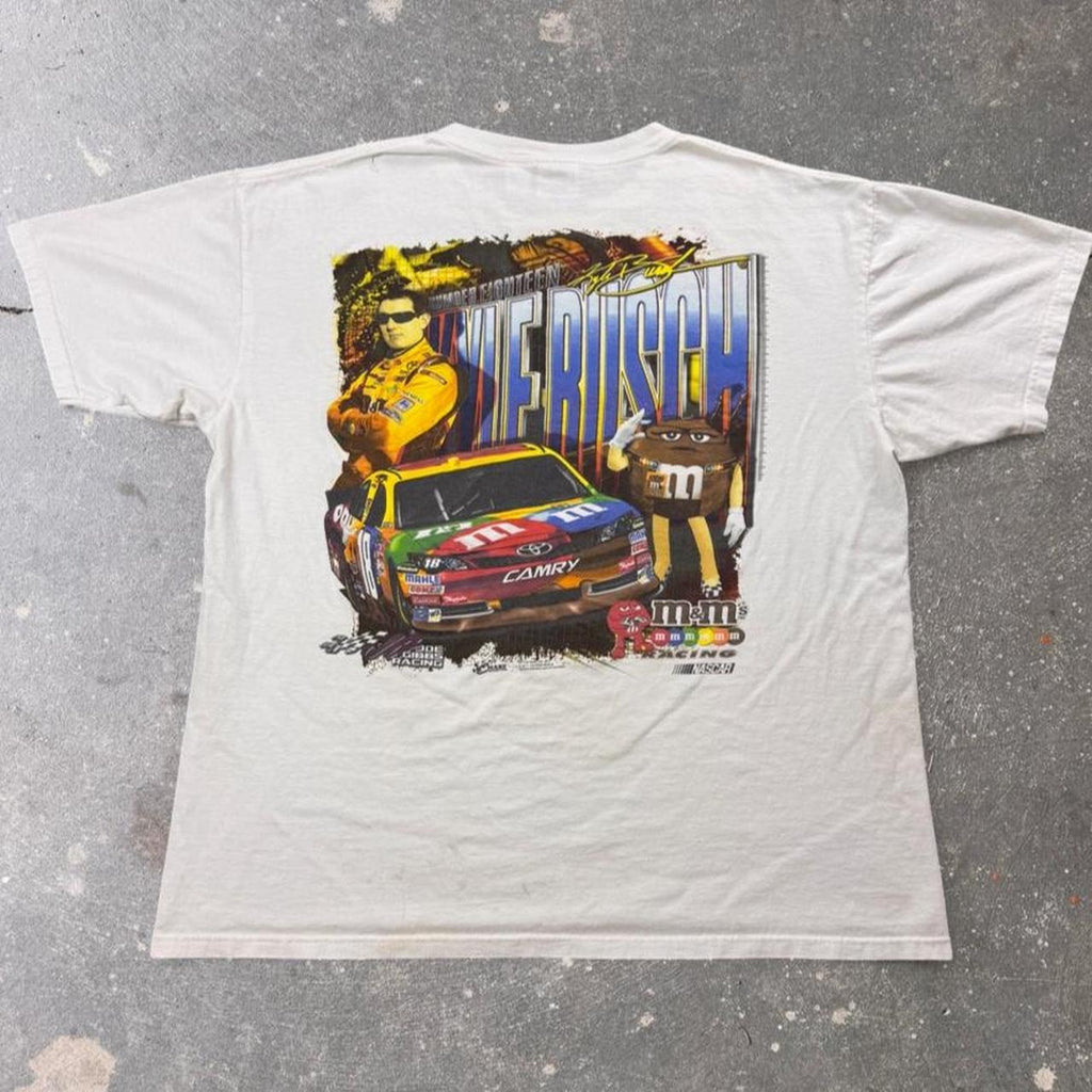 2011 Kyle Busch 18 M&M’s NASCAR Racing Tee | XL