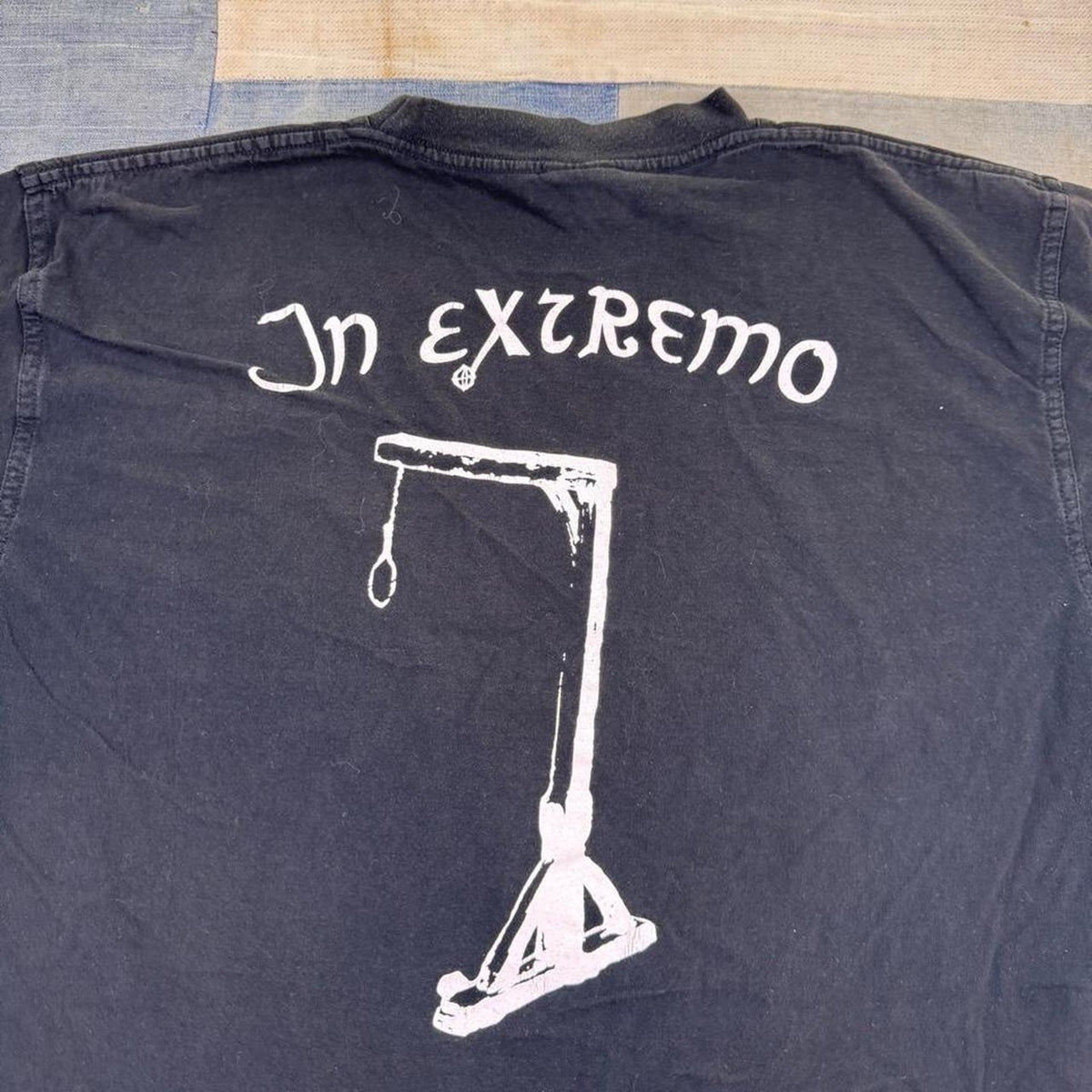 2000s In Extremo Grim Reaper Gallows Graphic Band Tee Crimex | Extra Large