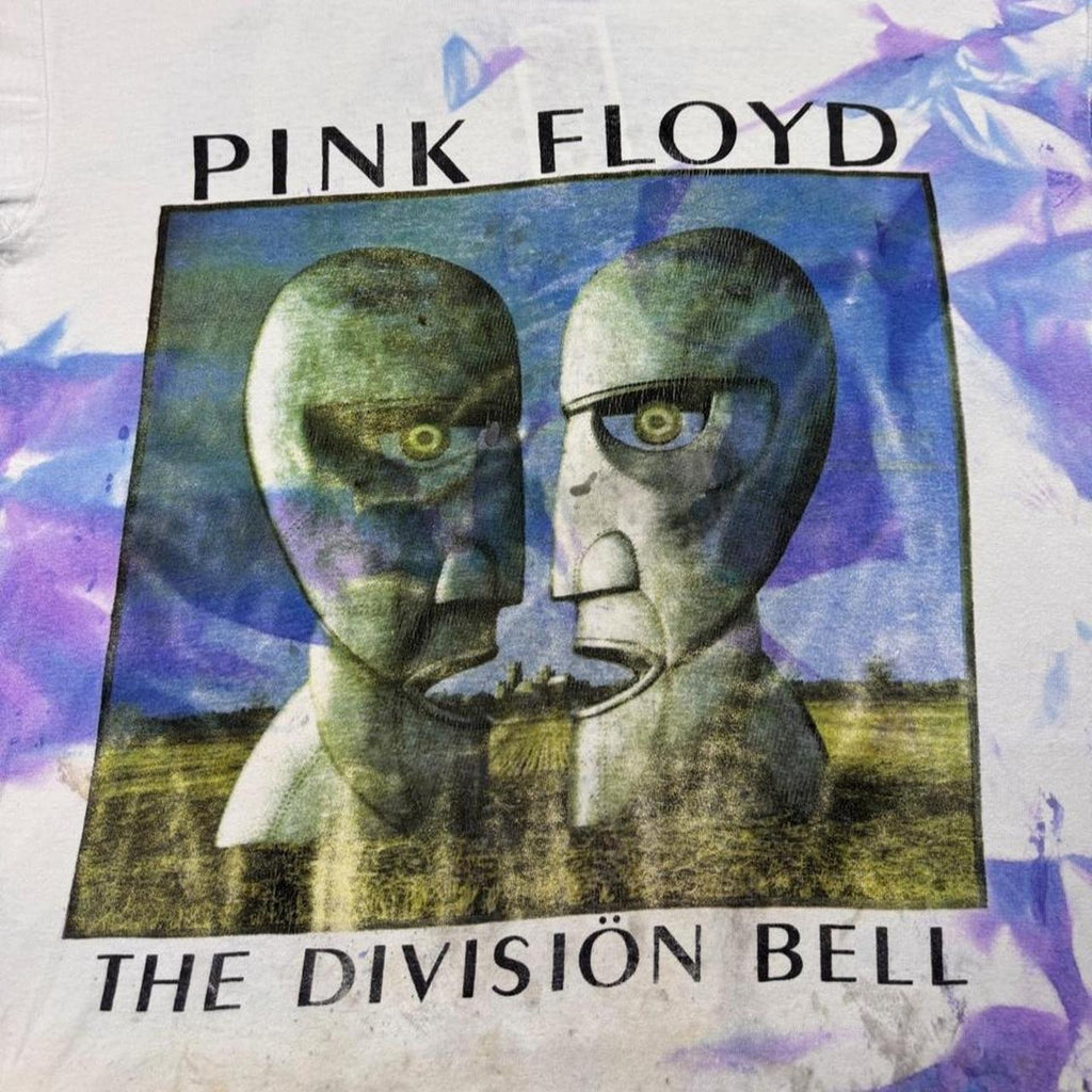 1994 Pink Floyd The Division Bell Tie-Dye Tour Tee | Large