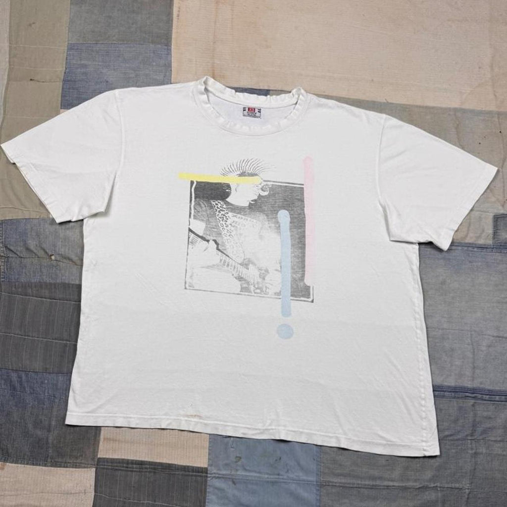 1990s Punk Rocker Mohawk Graphic Tee | 2XL