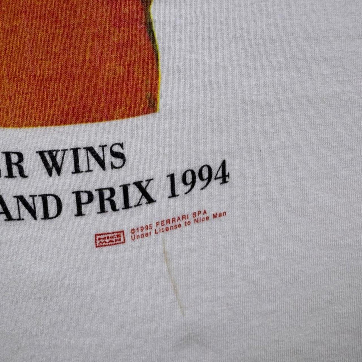 1994 Ferrari Gerhard Berger German Grand Prix Racing Tee | XL