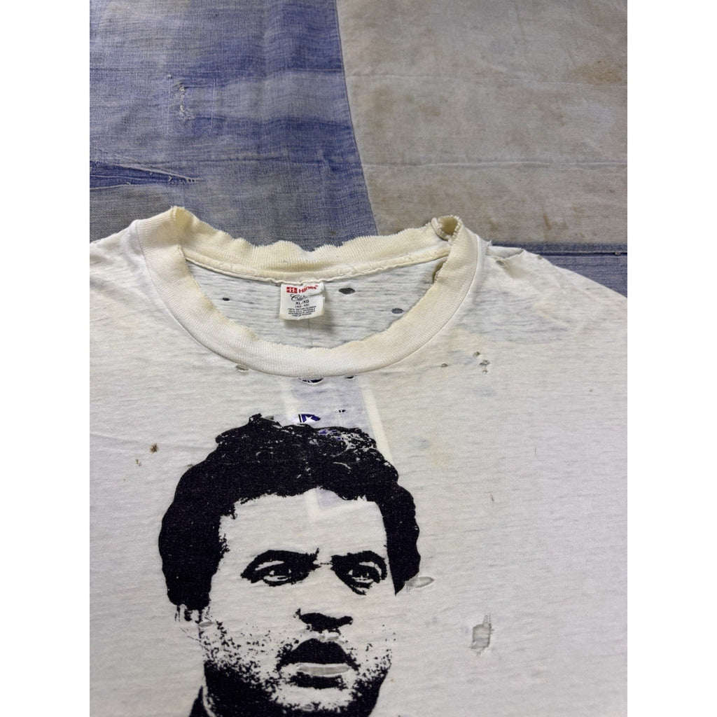 Vintage Animal House "College" T-Shirt Distressed Grunge Rare XL USA 90s Y2K