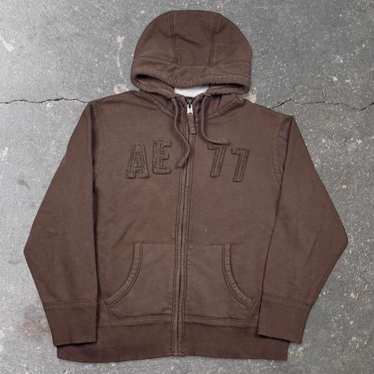 2000s American Eagle AE 77 Zip Hoodie | XL