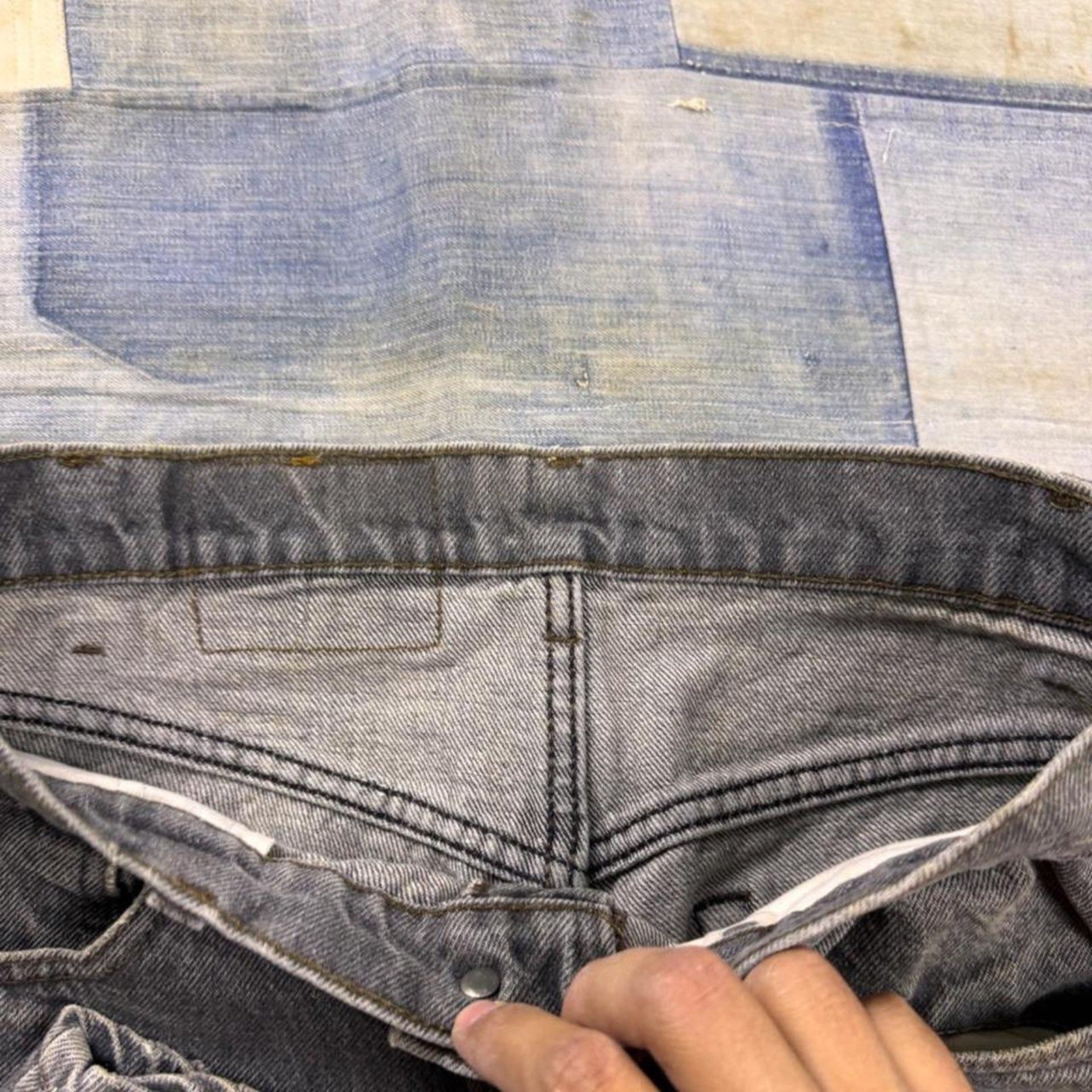 1990s Levi’s 505 Black Stonewash Denim Jeans USA | 30 x 31