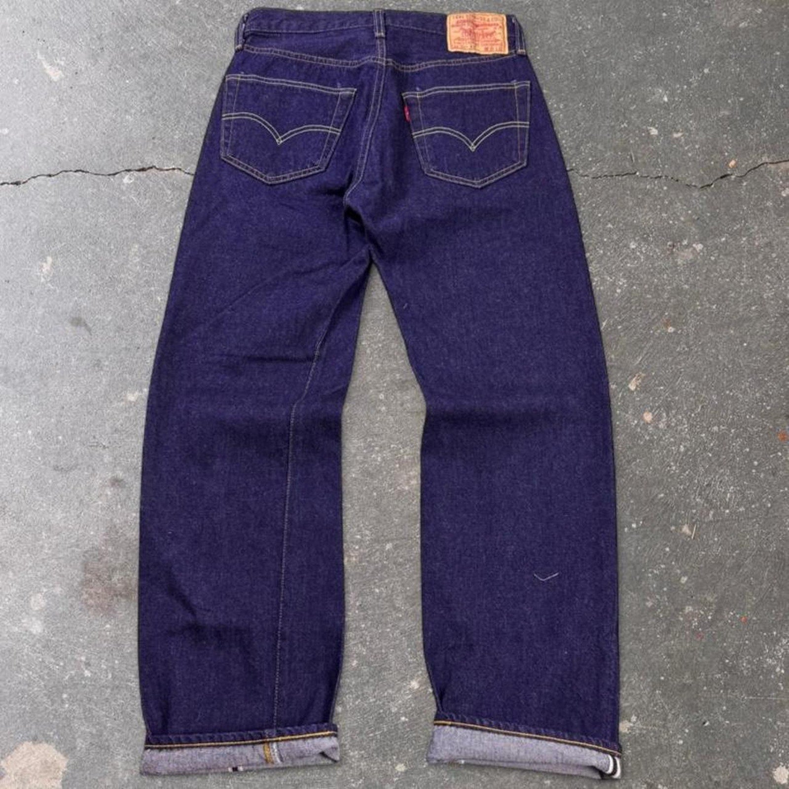 1990s Levi’s LVC 1950s 501XX Selvedge Denim Jeans Hidden Rivets | 28x29