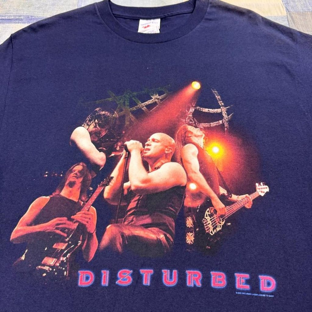 2003 Disturbed Believe Tour Double Sided Band Tee | Large