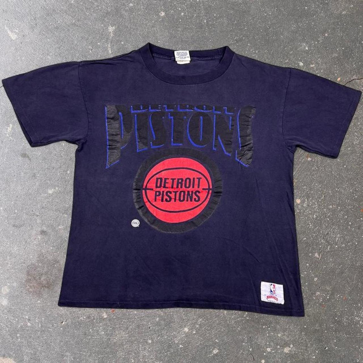 1990s Detroit Pistons Nutmeg NBA Tee | L