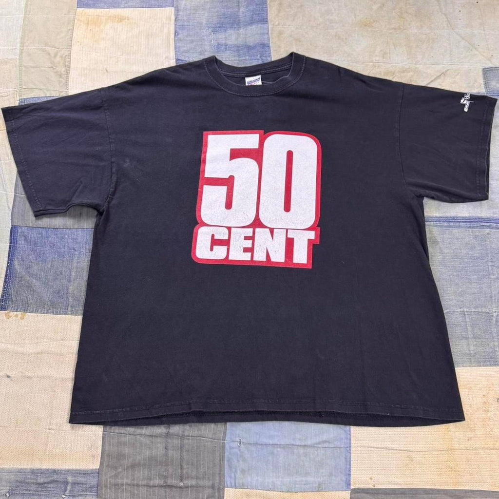 Y2K offical 50 Cent “get rich or die trying” Cotton Tee | XXL
