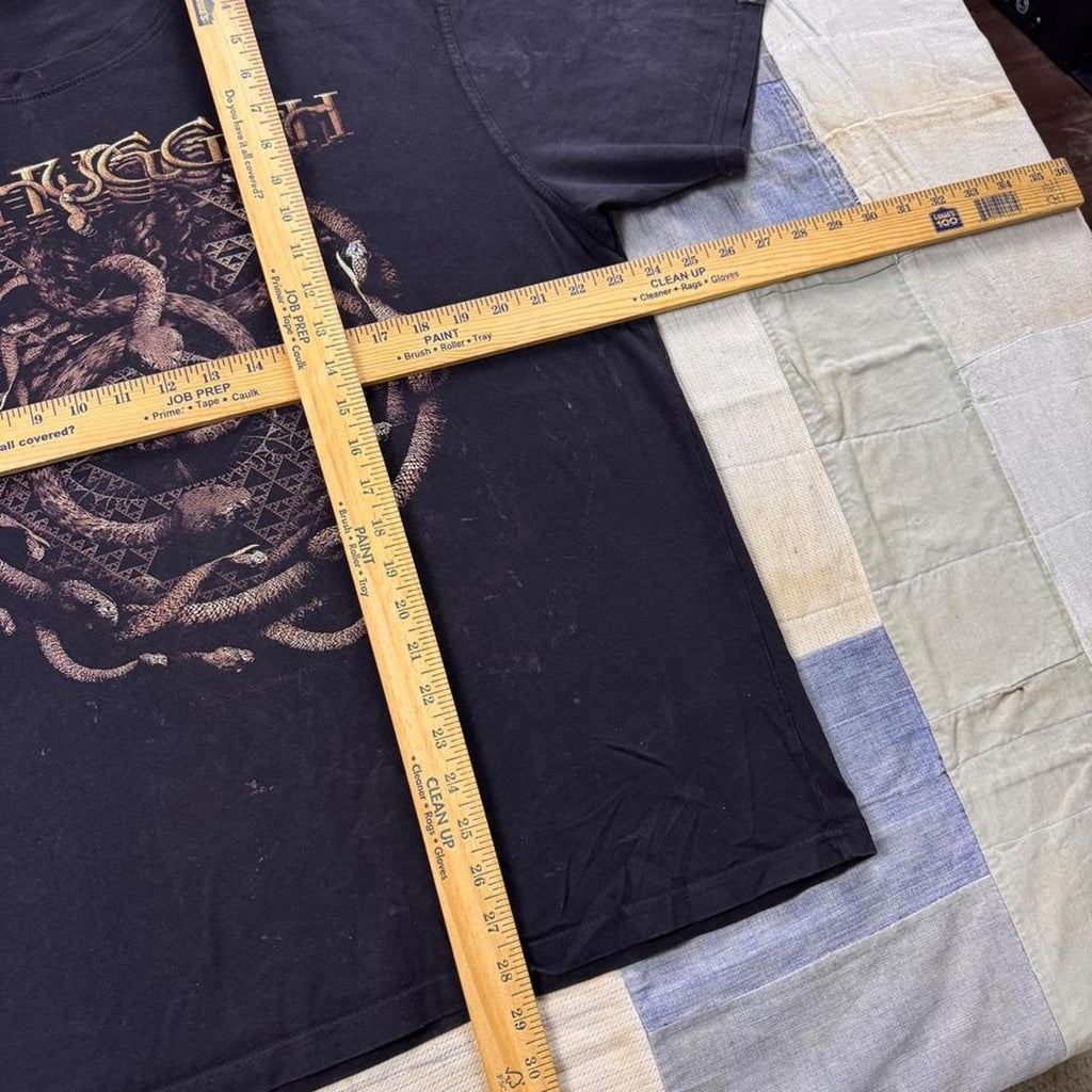 2014 Meshuggah Snakes Metal Band Tee | XXL