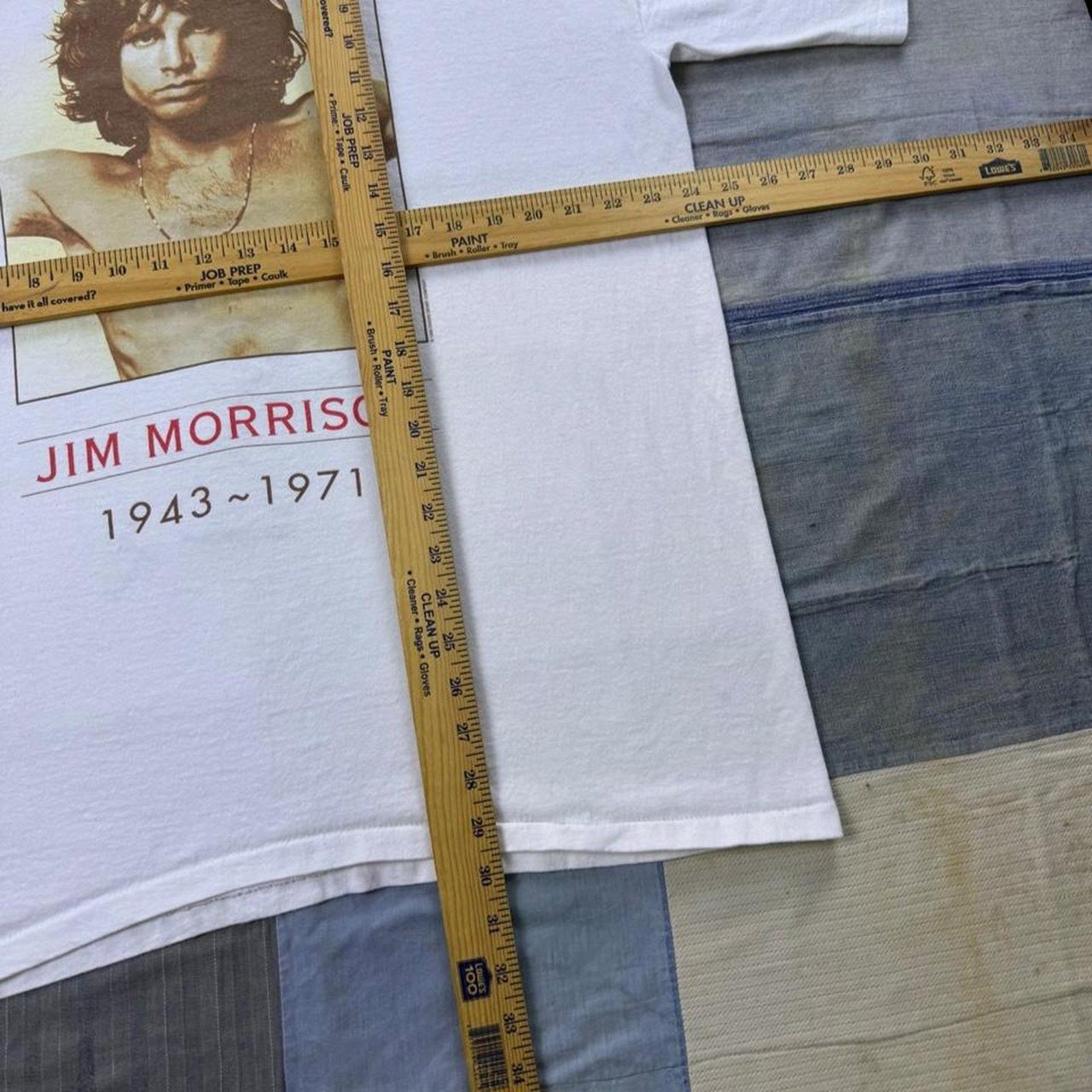1990s Jim Morrison “An American Poet” Memorial Tee | XL