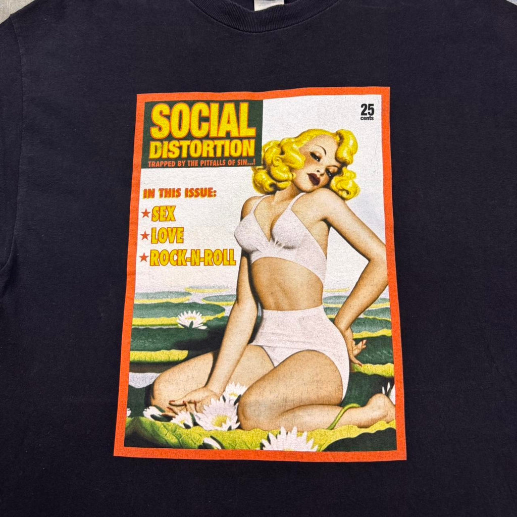 2007 Social Distortion Trapped by the Pitfalls of Sin Tee | medium