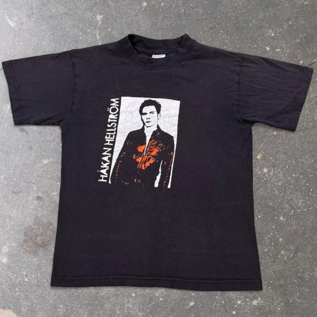 Early 2000s Håkan Hellström Swedish Music Graphic Tee | Small