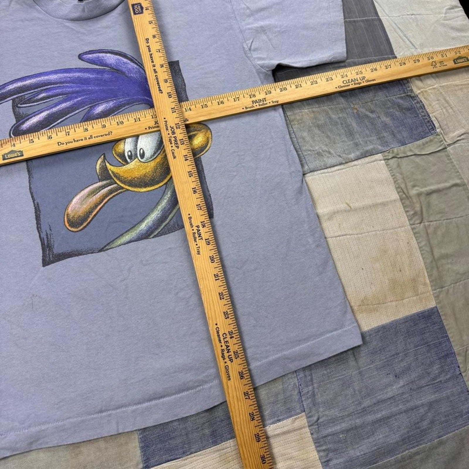 1990s Warner Bros. Studio Store Road Runner Graphic Tee | Small