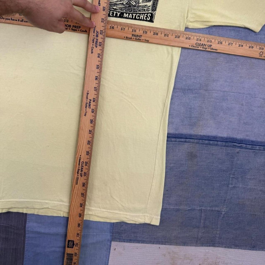 1990s The Hydroplane Safety Matches Graphic Tee | XXL