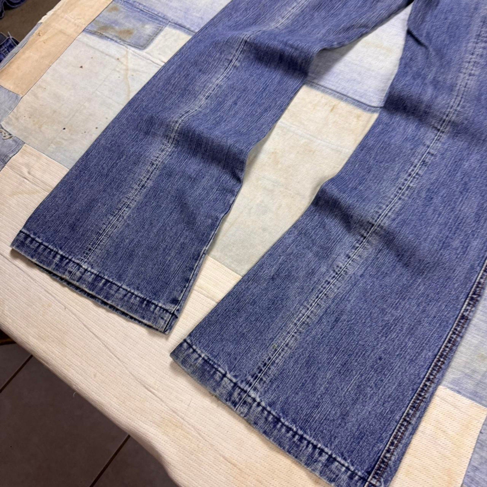 2000s Seven 7 Flared blue jeans | 32x32.5