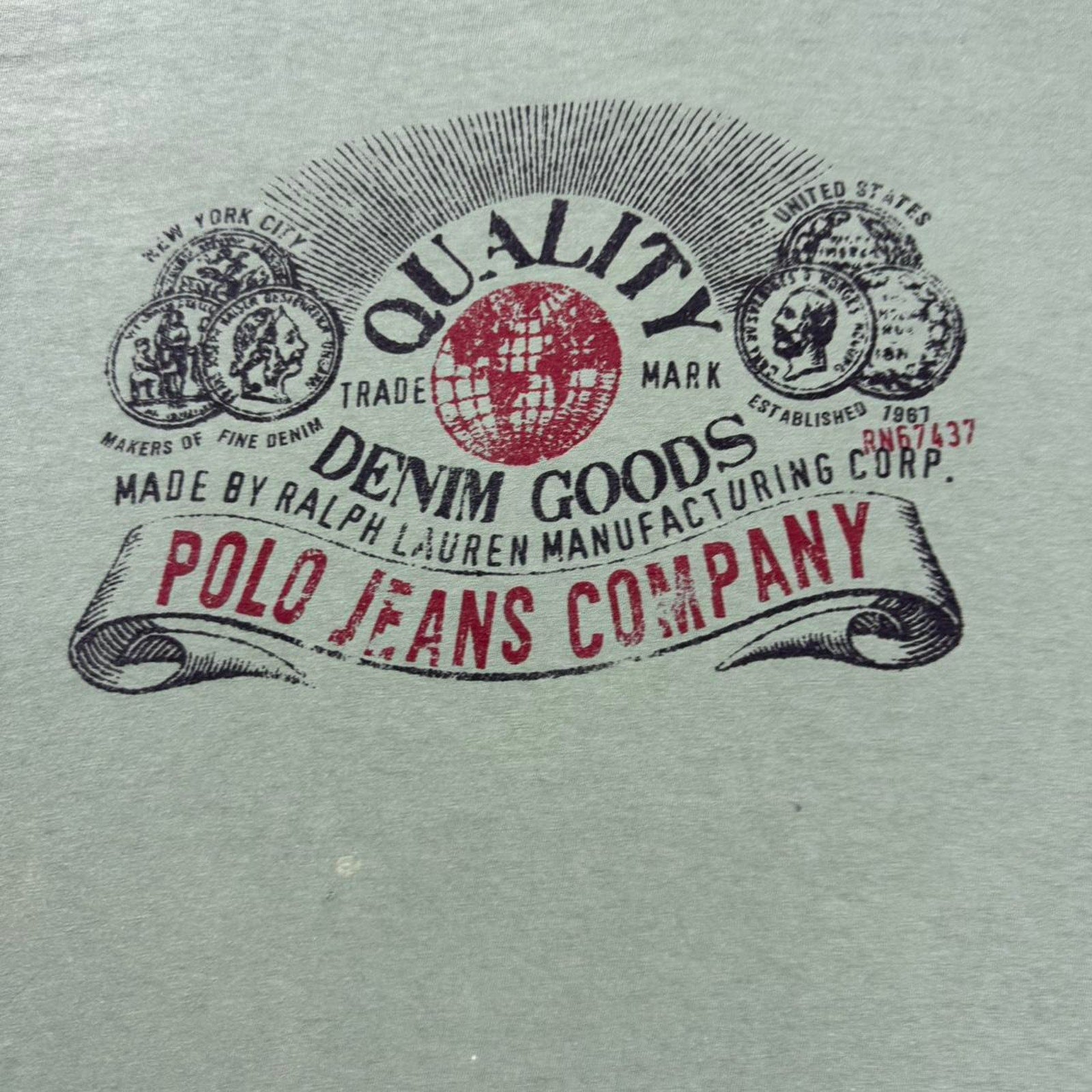 2000s Polo Jeans Co Ralph Lauren tee | medium