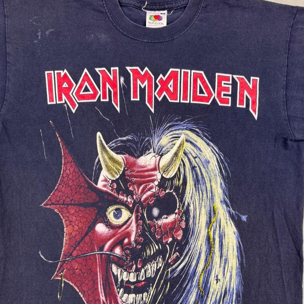 2000s Iron Maiden Purgatory Eddie Double Sided Band Tee | Small