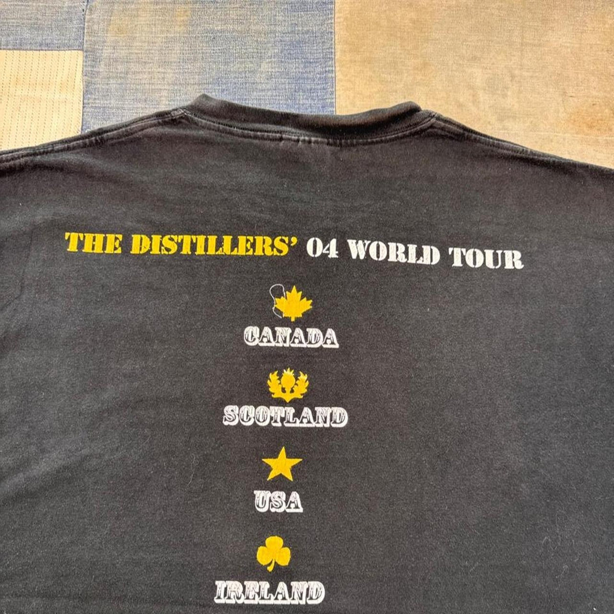 2004 The Distillers Whisky Rocks World Tour Tee | XL