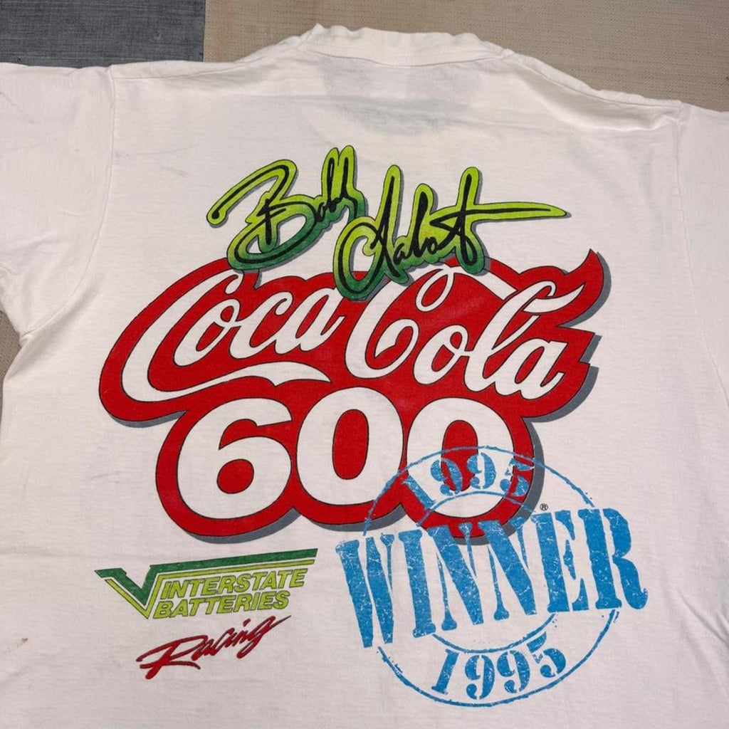 1995 Coca-Cola 600 Bobby Labonte Winner NASCAR Tee | M