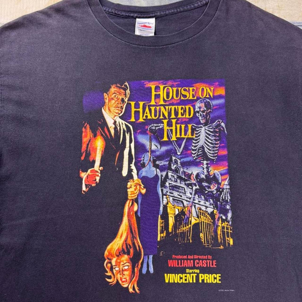 90s House on Haunted Hill movie promo tee size L