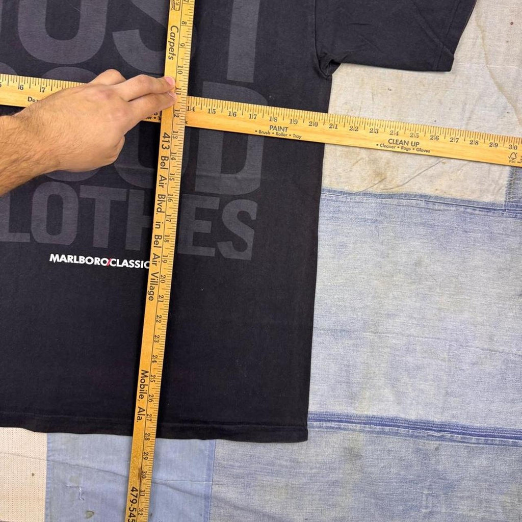 1990s Marlboro Classics Just Good Clothes Promo Tee | S