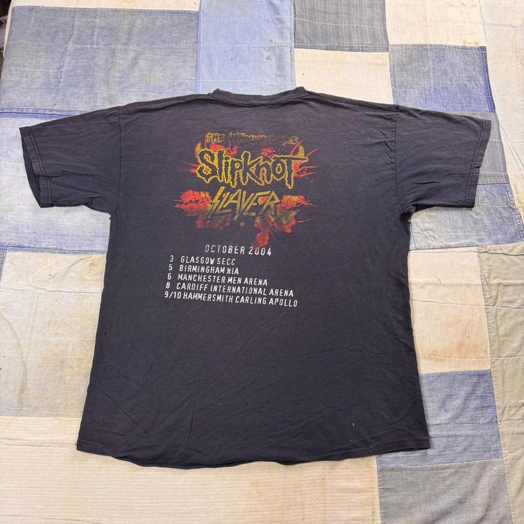 2006 Slipknot Slayer Unholy Alliance Tour Tee | XL