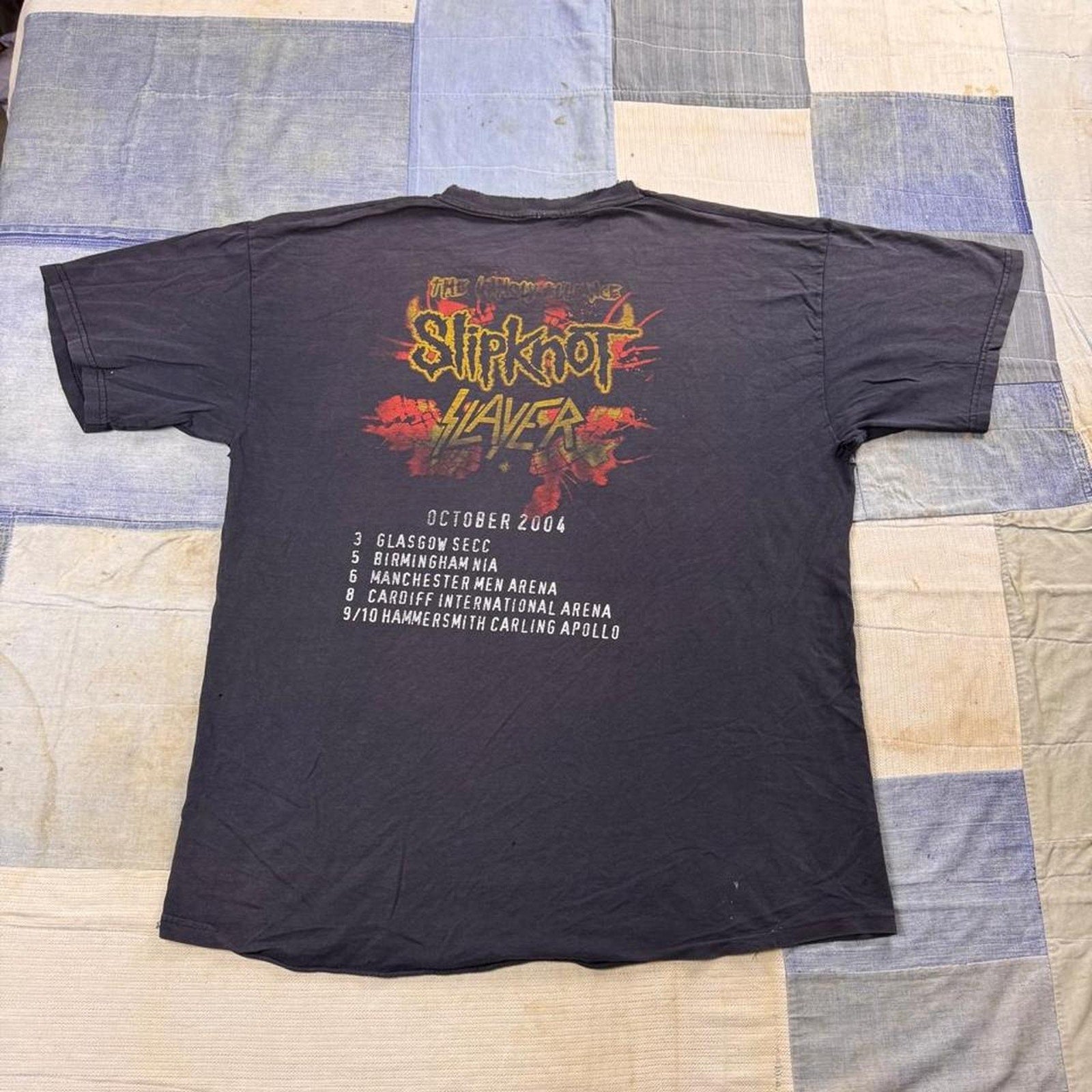 2006 Slipknot Slayer Unholy Alliance Tour Tee | XL