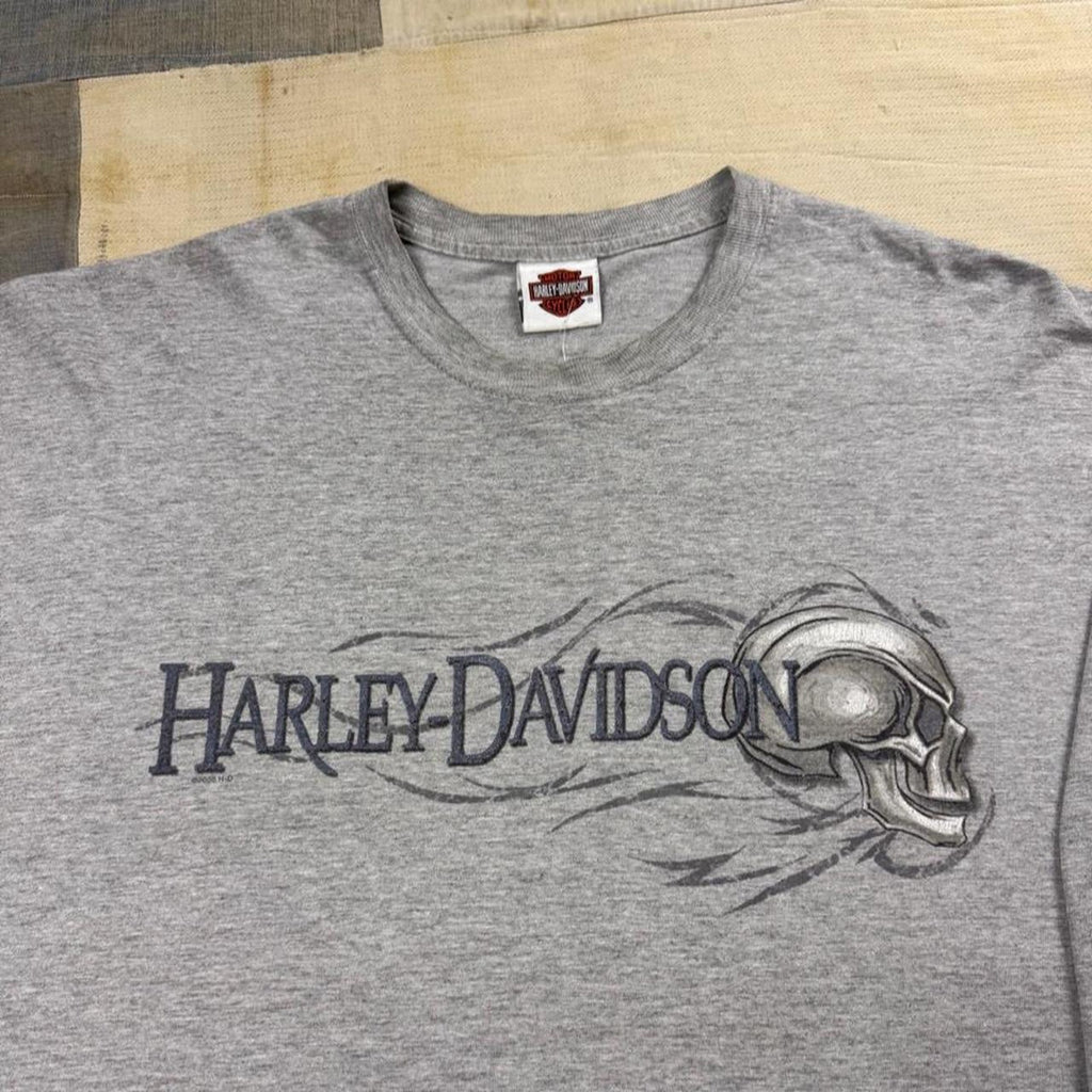2006 Harley-Davidson Mancuso Houston Skull Long-Sleeve Tee | 2XL