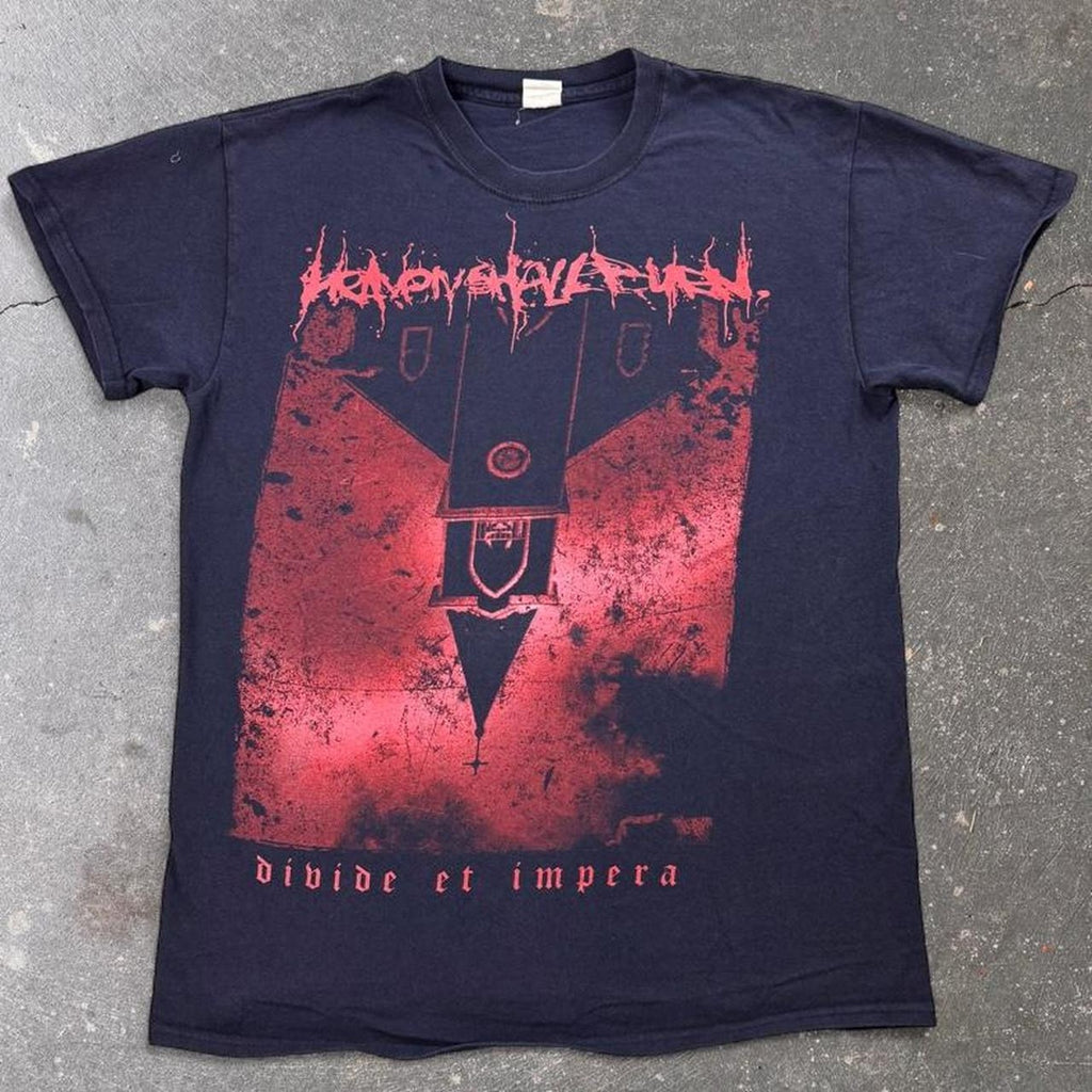 2000s Fifth Foundation Divide Et Impera Metal Band Tee | Medium