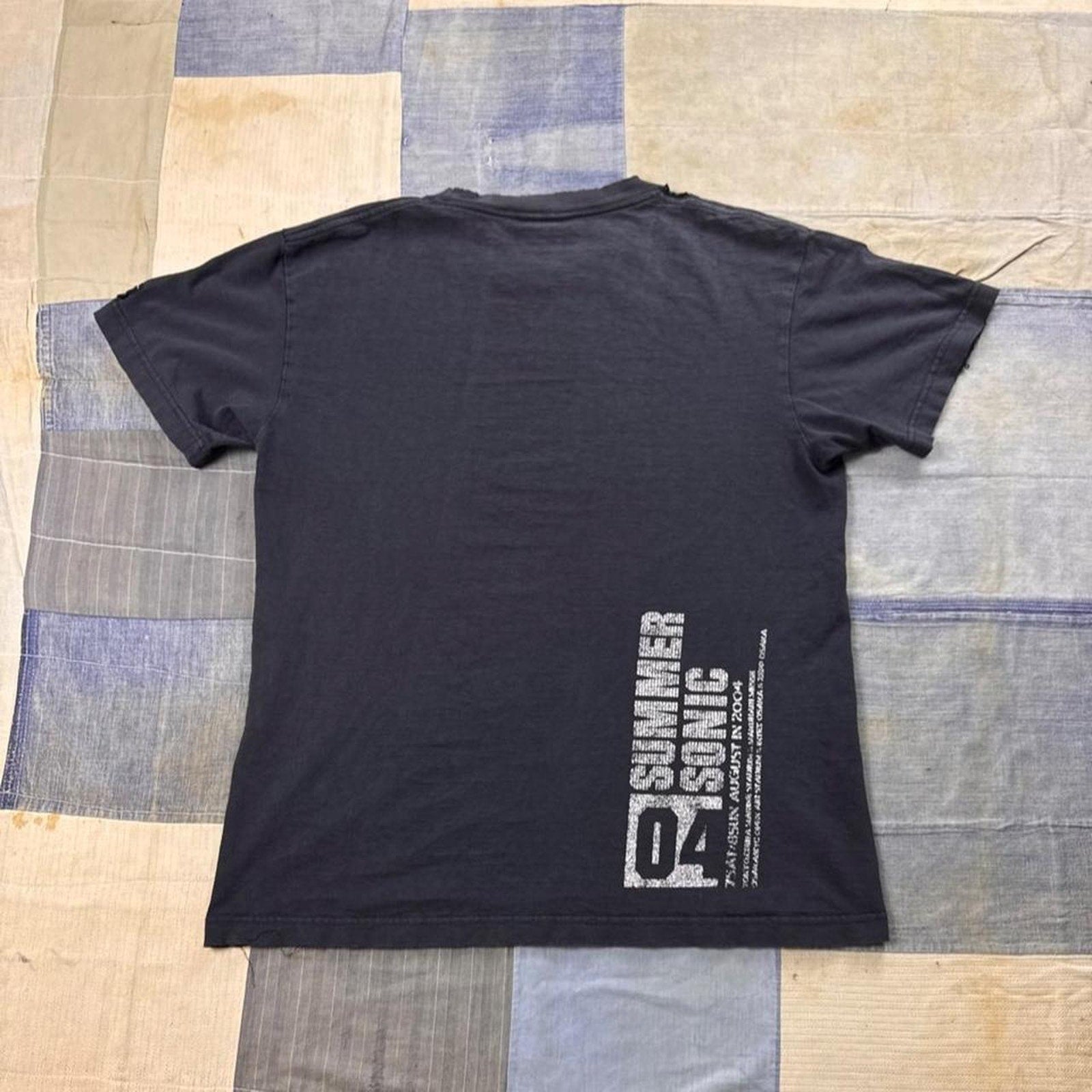 Vintage 2004 Summer Sonic Japan Skull Graphic Tee | Large