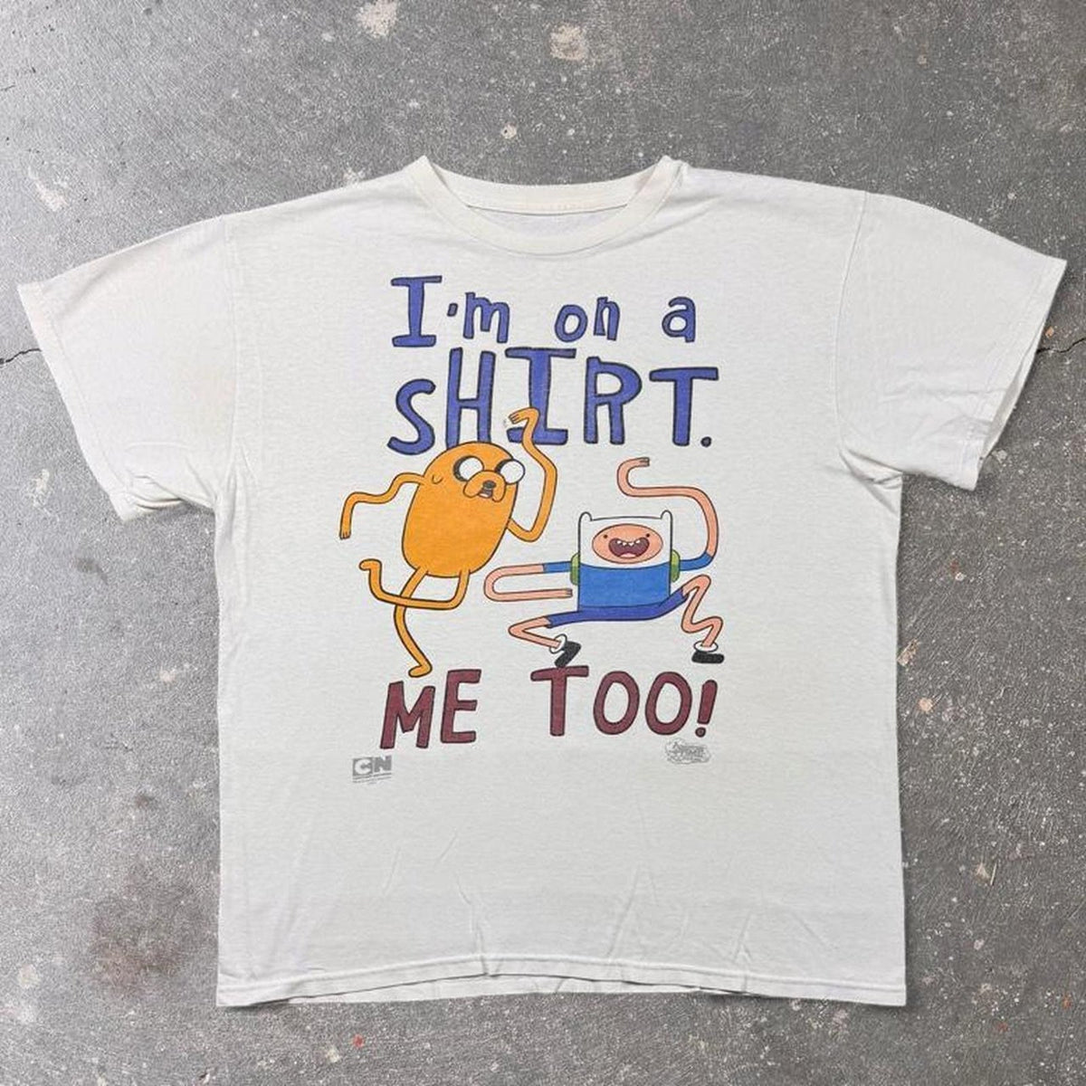 2011 Adventure Time Finn And Jake Tee | XL