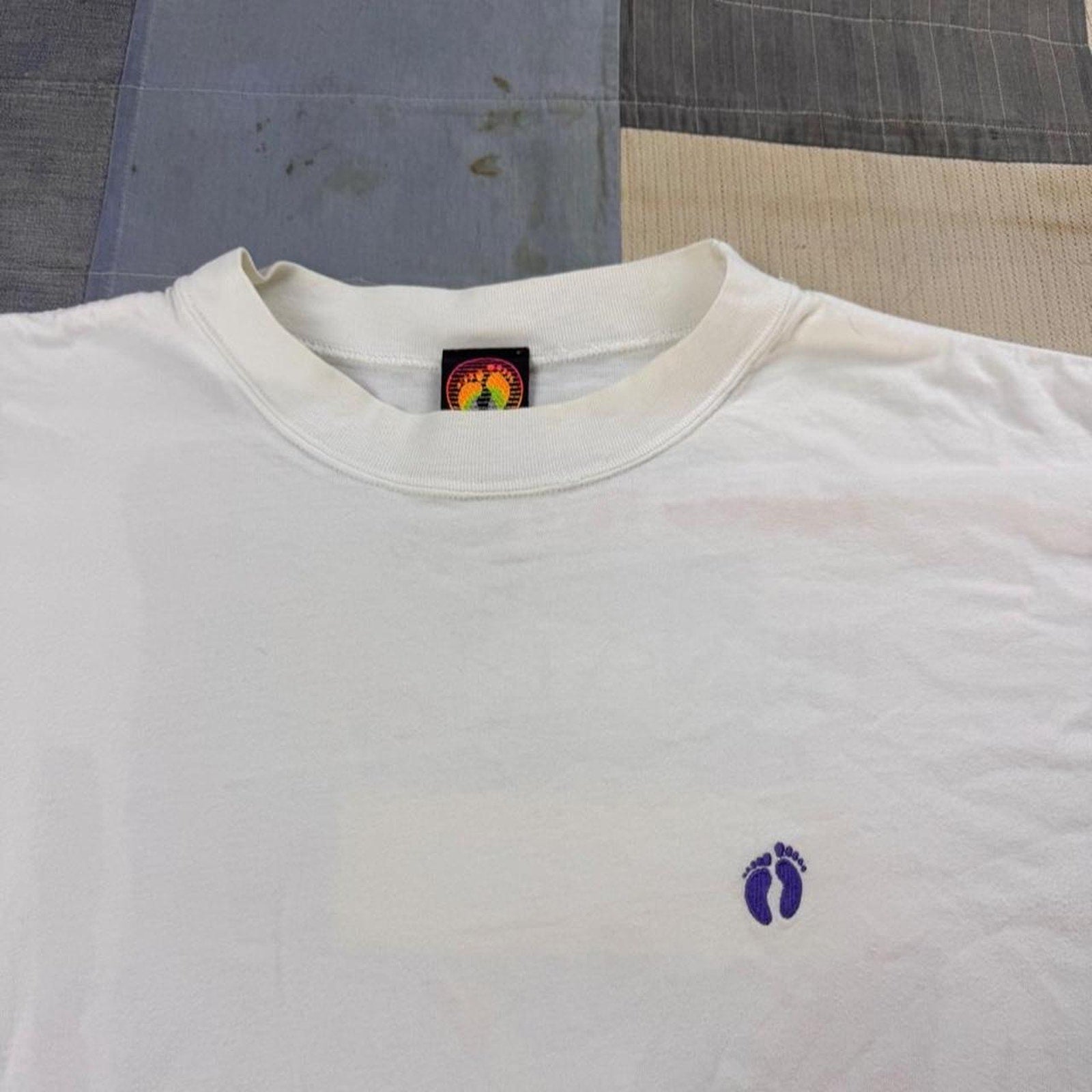 1990s Hang Ten Ship-A-Hoy Windsurf Graphic T Shirt | XL
