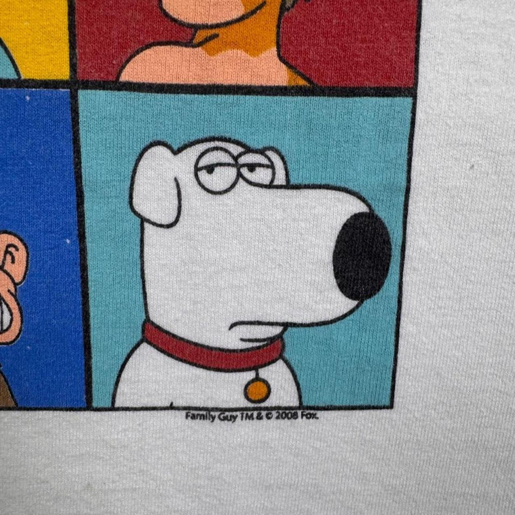 2008 Family Guy Character Grid Tee | S