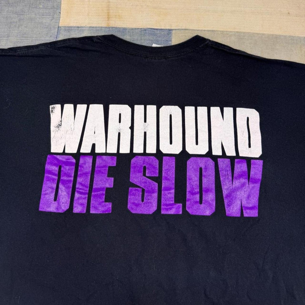 2010s Biohazard Live In Europe Warhound Die Slow Hardcore Band Tee | 2X Large