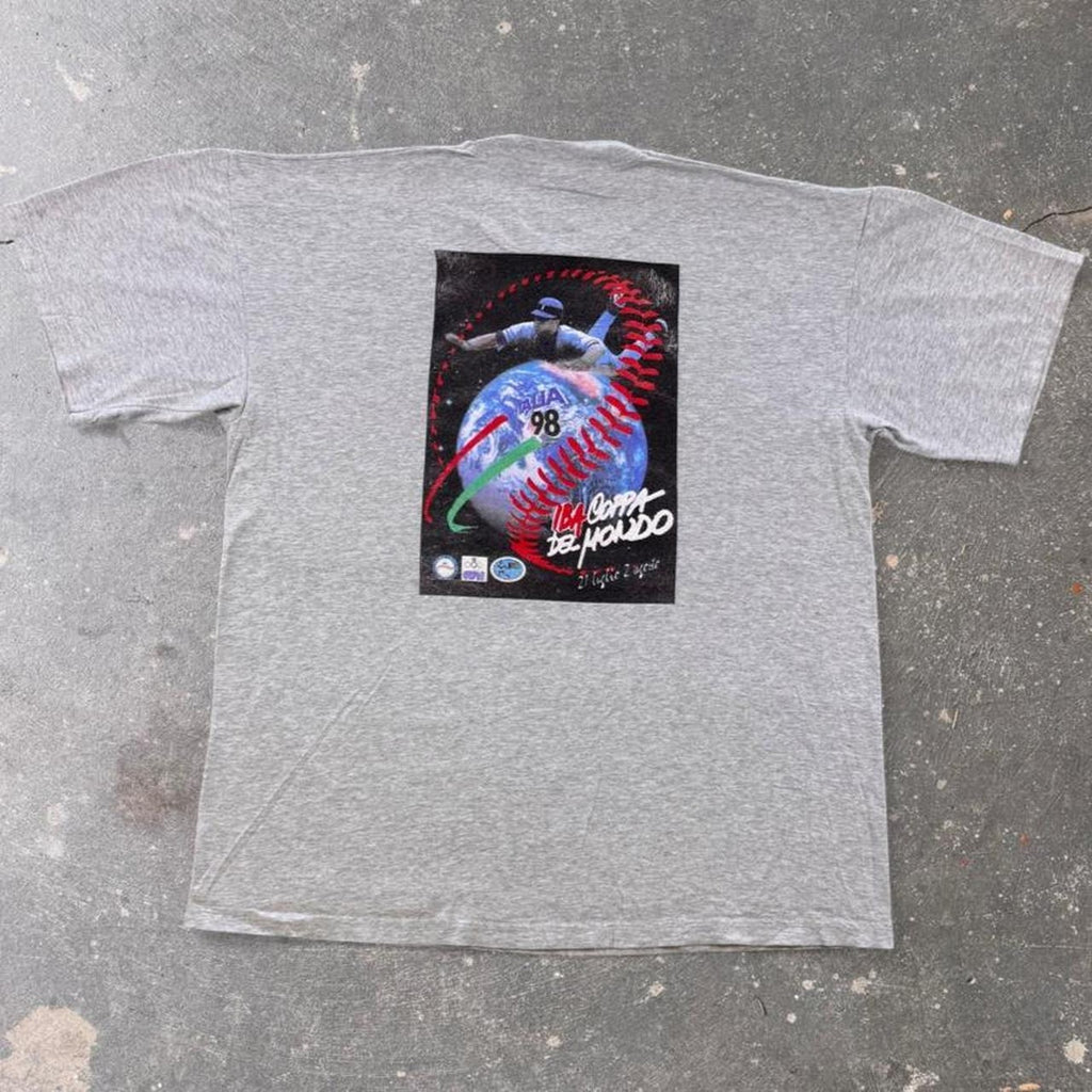 1998 Italia Baseball World Cup Graphic Tee | XL