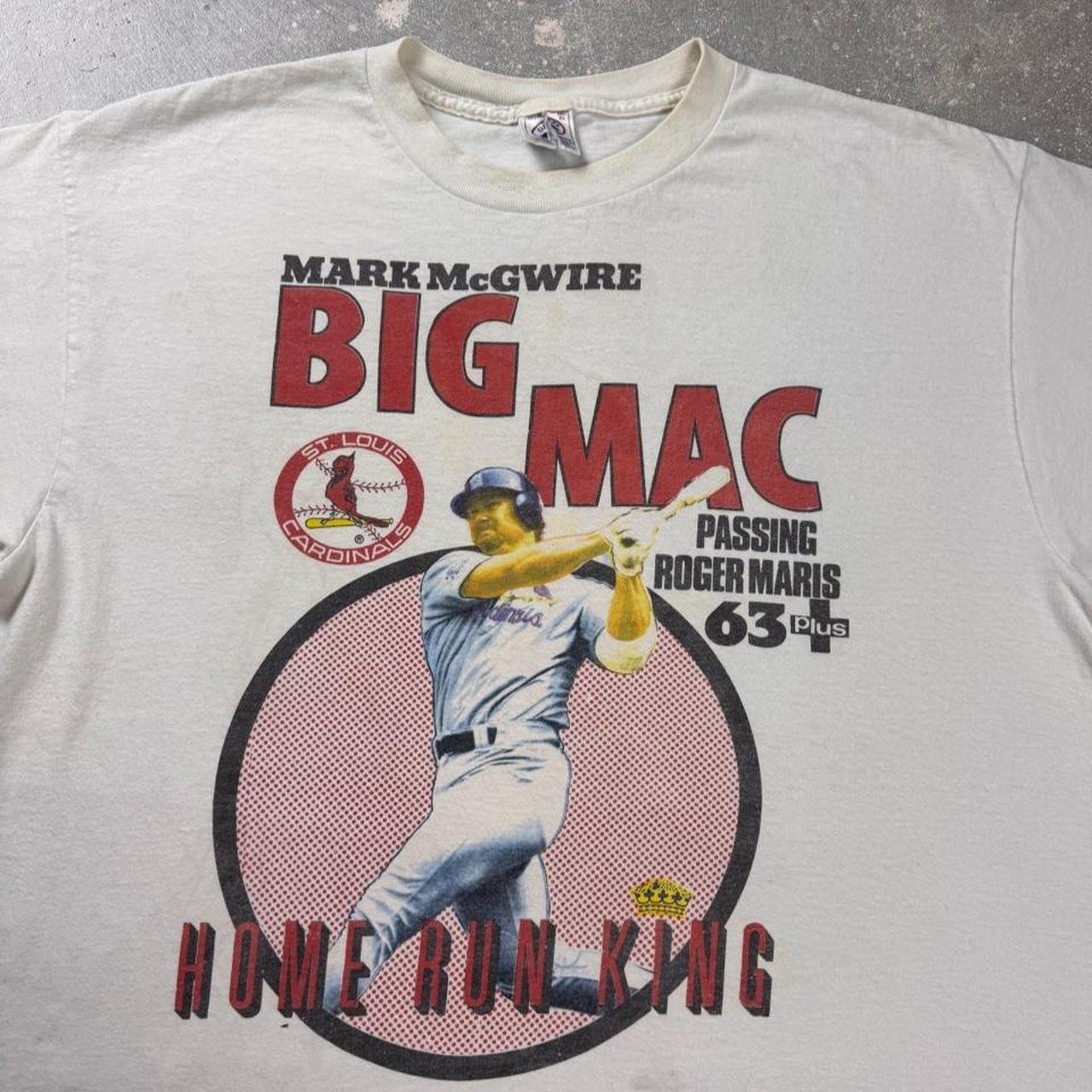 1998 Mark McGwire Big Mac St. Louis Cardinals Tee | XL