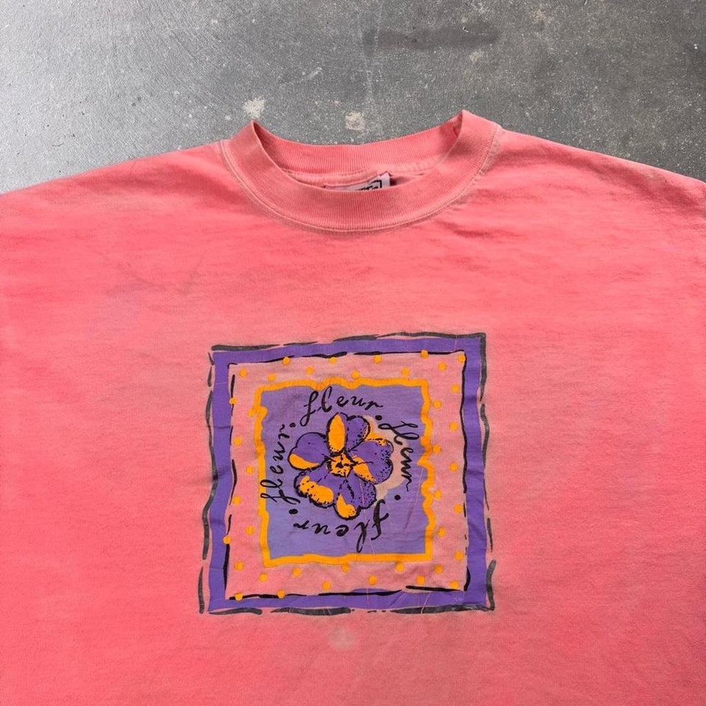 1990s Create Havoc Floral Graphic Tee | XL