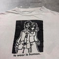 1990s Simply Solomon Art “To Wear Is Human” tee | XXL