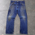 2000s Levi's 517 Bootcut Faded Blue Jeans | Size 33 x 29.5