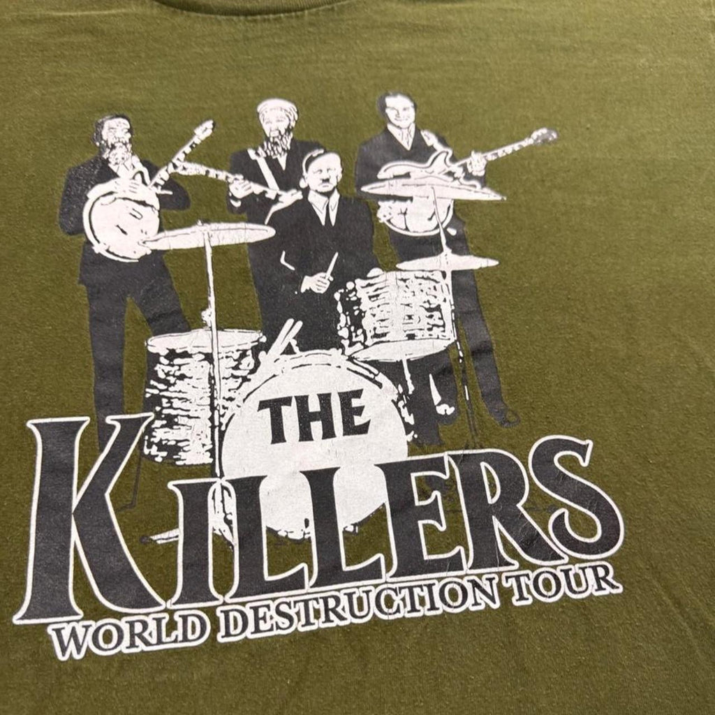 2000s The Killers World Destruction Tour Political Satire Tee | XL