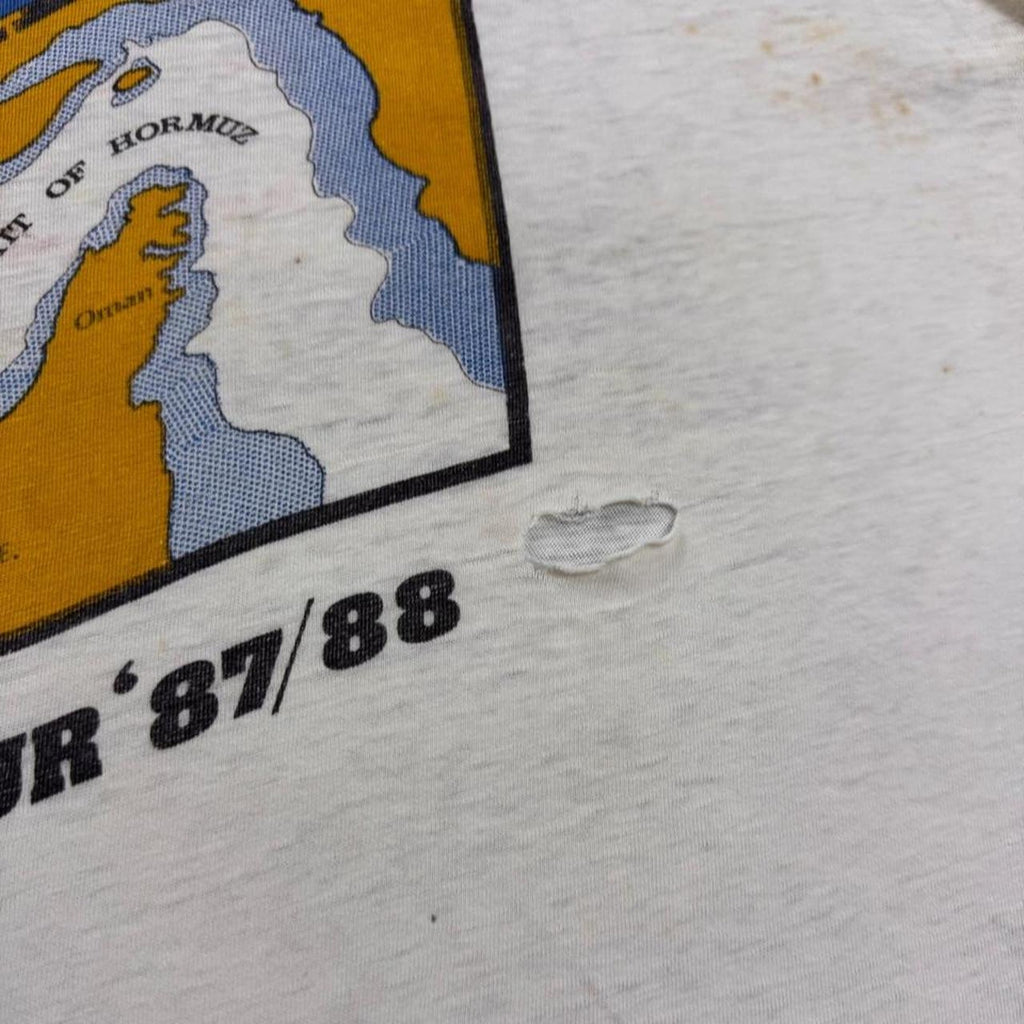 1987-1988 “Dire Straits Gulf Tour” band tee | Small