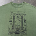2000s Masonic Chart Freemason Symbol Graphic Tee | XL