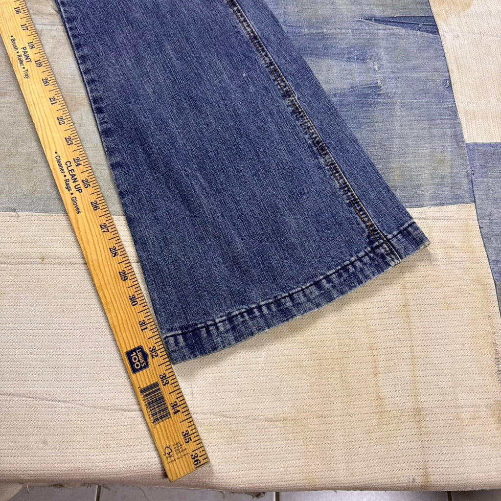 2000s Seven 7 Flared blue jeans | 32x32.5