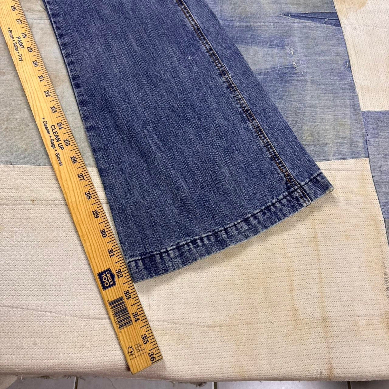 2000s Seven 7 Flared blue jeans | 32x32.5